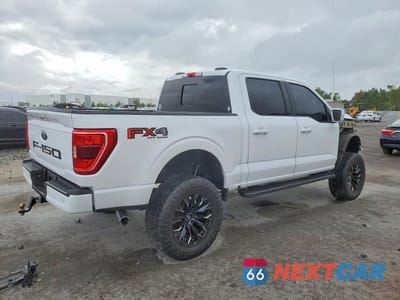 Trzecie zdjęcie samochodu z tyłu: 2021 FORD F150 SUPERCREW VIN:1FTFW1E51MKD28282 - miniatura