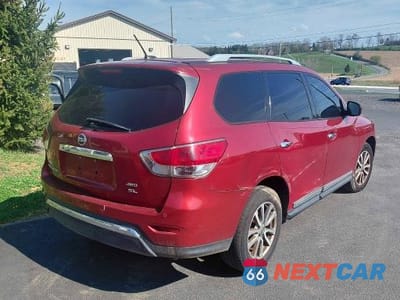 Czwarte zdjęcie samochodu z boku: 2014 NISSAN PATHFINDER S VIN:5N1AR2MM4EC610973 - miniatura