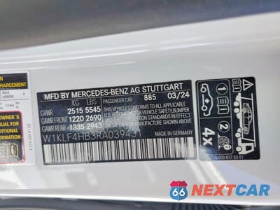 Zdjęcie 13 z 13 samochodu: 2024 MERCEDES-BENZ E 350 4MATIC VIN:W1KLF4HB3RA039431 - miniatura