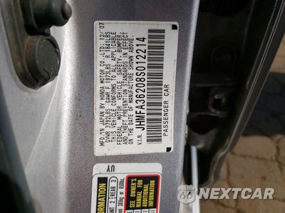 Zdjęcie 12 z 12 samochodu: 2008 HONDA CIVIC HYBRID VIN:JHMFA36208S012214 - miniatura
