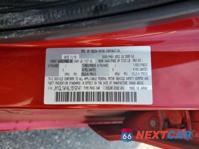 Zdjęcie 12 z 12 samochodu: 2020 MAZDA 6 GRAND TOURING RESERVE VIN:JM1GL1WY4L1519141 - miniatura