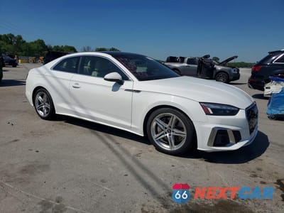 Czwarte zdjęcie samochodu z boku: 2022 AUDI A5 PREMIUM PLUS 45 VIN:WAUTAAF57NA015161 - miniatura