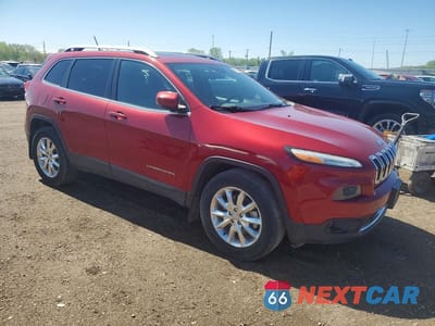 Czwarte zdjęcie samochodu z boku: 2014 JEEP CHEROKEE LIMITED VIN:1C4PJMDS1EW243402 - miniatura