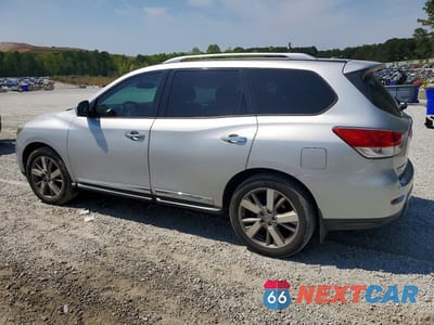 Drugie zdjęcie samochodu z przodu: 2015 NISSAN PATHFINDER PLATINUM VIN:5N1AR2MN6FC609351 - miniatura