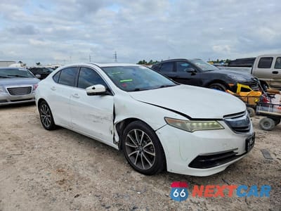 Czwarte zdjęcie samochodu z boku: 2016 ACURA TLX VIN:19UUB2F32GA002265 - miniatura