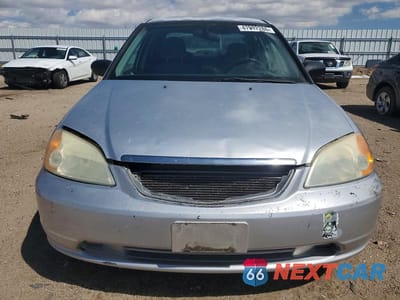 Piąte zdjęcie samochodu w środku: 2001 HONDA CIVIC LX VIN:1HGES16551L029181 - miniatura