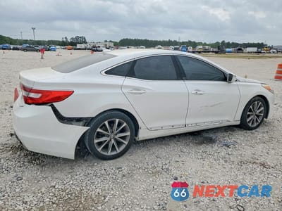 Trzecie zdjęcie samochodu z tyłu: 2015 HYUNDAI AZERA BASE VIN:KMHFG4JG8FA448493 - miniatura