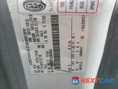 Zdjęcie 13 z 13 samochodu: 2020 FORD TRANSIT DELIVERY TRUCK VIN:1FDBW5Z87LKB24932 - miniatura