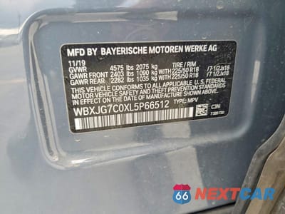 Zdjęcie 13 z 13 samochodu: 2020 BMW X1 VIN:WBXJG7C0XL5P66512 - miniatura