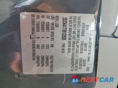 Zdjęcie 13 z 13 samochodu: 2008 SUZUKI XL7 LUXURY VIN:2S3DA417786123526 - miniatura