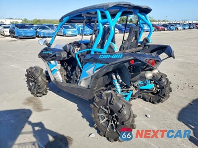 Trzecie zdjęcie samochodu z tyłu: 2017 CAN-AM MAVERICK 1000R X MR UTILITY VEHICLE VIN:3JBPWAP2XHJ000028 - miniatura