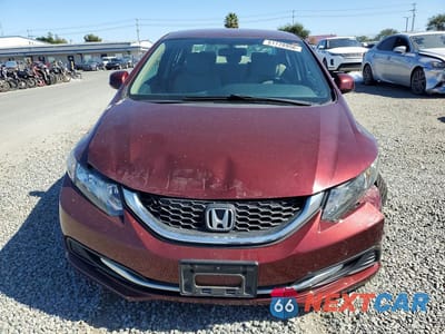 Piąte zdjęcie samochodu w środku: 2013 HONDA CIVIC LX VIN:19XFB2F50DE061560 - miniatura