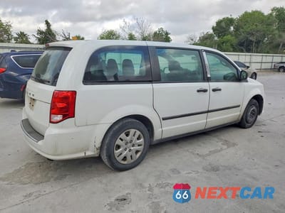 Trzecie zdjęcie samochodu z tyłu: 2016 DODGE GRAND CARAVAN SE VIN:2C4RDGBG4GR204315 - miniatura