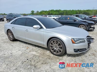 Czwarte zdjęcie samochodu z boku: 2012 AUDI A8 L QUATTRO VIN:WAURVAFD9CN009793 - miniatura