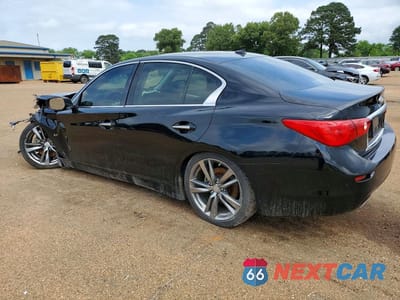 Drugie zdjęcie samochodu z przodu: 2015 INFINITI Q50 PREMIUM VIN:JN1BV7AP4FM335149 - miniatura