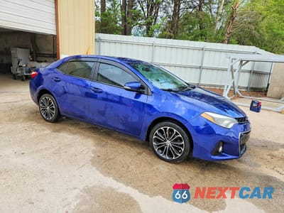 Czwarte zdjęcie samochodu z boku: 2014 TOYOTA COROLLA S PLUS VIN:2T1BURHEXEC075223 - miniatura