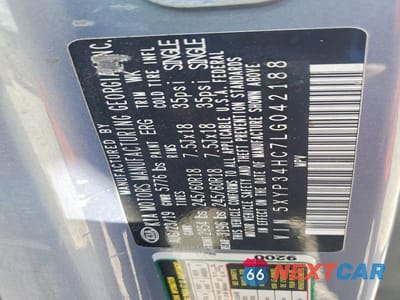Zdjęcie 13 z 13 samochodu: 2020 KIA TELLURIDE EX VIN:5XYP34HC7LG042188 - miniatura
