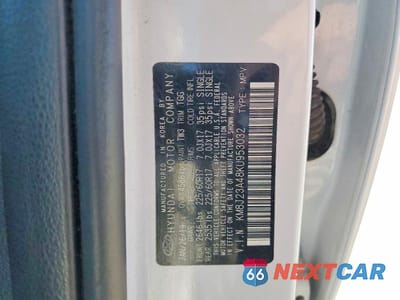 Zdjęcie 13 z 13 samochodu: 2019 HYUNDAI TUCSON SE VIN:KM8J23A48KU953032 - miniatura