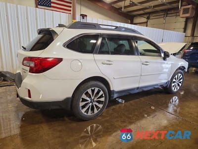 Trzecie zdjęcie samochodu z tyłu: 2017 SUBARU OUTBACK 3.6R LIMITED VIN:4S4BSEKC7H3306125 - miniatura