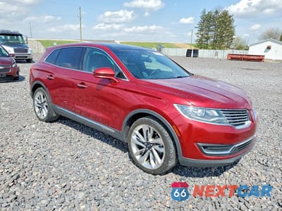 Czwarte zdjęcie samochodu z boku: 2017 LINCOLN MKX RESERVE VIN:2LMPJ8LR9HBL30007 - miniatura