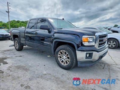 Czwarte zdjęcie samochodu z boku: 2014 GMC SIERRA K1500 SLE VIN:1GTV2UEH9EZ314965 - miniatura