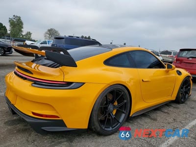 Trzecie zdjęcie samochodu z tyłu: 2022 PORSCHE 911 GT3 VIN:WP0AC2A99NS270649 - miniatura