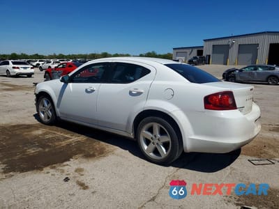 Drugie zdjęcie samochodu z przodu: 2011 DODGE AVENGER MAINSTREET VIN:1B3BD1FB7BN559189 - miniatura