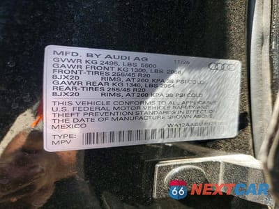 Zdjęcie 13 z 13 samochodu: 2025 AUDI Q5 PREMIUM PLUS VIN:WA12AAGU8S2116228 - miniatura