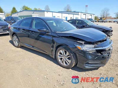Czwarte zdjęcie samochodu z boku: 2019 HONDA ACCORD LX VIN:1HGCV1F16KA061159 - miniatura