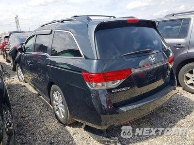 Drugie zdjęcie samochodu z przodu: 2014 HONDA ODYSSEY EXL VIN:5FNRL5H64EB022547 - miniatura