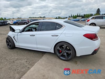 Drugie zdjęcie samochodu z przodu: 2019 GENESIS G70 3.3T ADVANCED VIN:KMTG34LE2KU015620 - miniatura