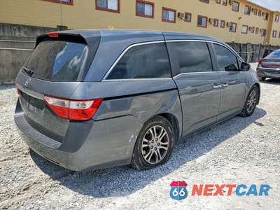 Trzecie zdjęcie samochodu z tyłu: 2013 HONDA ODYSSEY EX VIN:5FNRL5H46DB058754 - miniatura