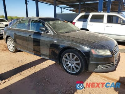 Czwarte zdjęcie samochodu z boku: 2012 AUDI A4 PREMIUM PLUS VIN:WAUHFAFL0CN001436 - miniatura