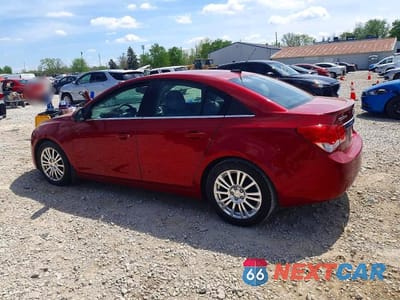 Drugie zdjęcie samochodu z przodu: 2012 CHEVROLET CRUZE ECO VIN:1G1PJ5SC9C7397938 - miniatura