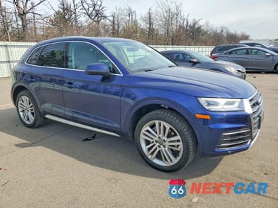 Czwarte zdjęcie samochodu z boku: 2018 AUDI Q5 PREMIUM PLUS VIN:WA1BNAFY0J2114657 - miniatura