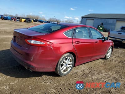 Trzecie zdjęcie samochodu z tyłu: 2016 FORD FUSION SE VIN:3FA6P0H70GR271616 - miniatura