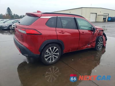 Trzecie zdjęcie samochodu z tyłu: 2023 TOYOTA COROLLA CROSS XLE VIN:7MUEAABG3PV076960 - miniatura