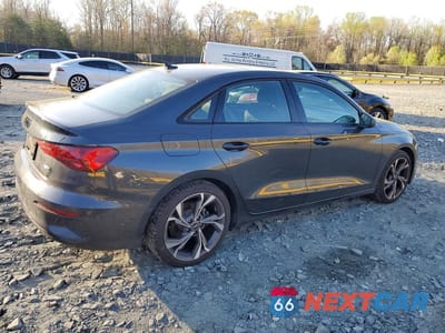 Trzecie zdjęcie samochodu z tyłu: 2023 AUDI A3 PREMIUM PLUS VIN:WAUHUDGY6PA061526 - miniatura