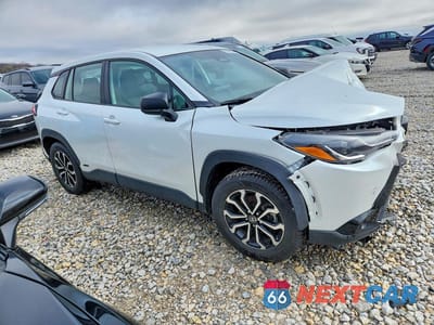 Czwarte zdjęcie samochodu z boku: 2024 TOYOTA COROLLA CROSS HYBRID S VIN:7MUFBABG5RV049392 - miniatura