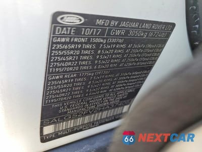 Zdjęcie 13 z 13 samochodu: 2017 LAND ROVER RANGE ROVER HSE VIN:SALGS2FV2HA374051 - miniatura