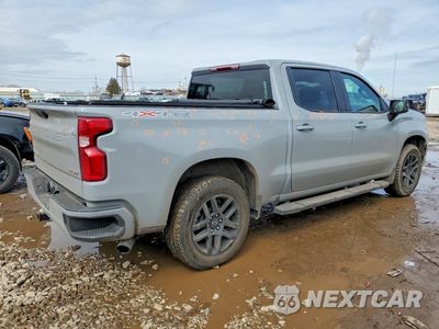 Trzecie zdjęcie samochodu z tyłu: 2024 CHEVROLET SILVERADO K1500 RST VIN:1GCPDEEK3RZ199631 - miniatura