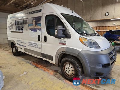 Czwarte zdjęcie samochodu z boku: 2017 RAM PROMASTER 2500 DELIVERY VAN VIN:3C6TRVDGXHE510387 - miniatura
