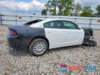Trzecie zdjęcie samochodu z tyłu: 2022 DODGE CHARGER POLICE VIN:2C3CDXKG6NH232565 - miniatura
