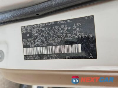 Zdjęcie 12 z 12 samochodu: 2005 TOYOTA TUNDRA DOUBLE CAB SR5 VIN:5TBET34175S483601 - miniatura