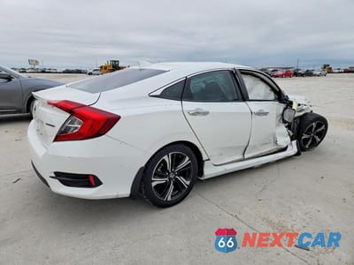 Trzecie zdjęcie samochodu z tyłu: 2017 HONDA CIVIC TOURING VIN:19XFC1F92HE020895 - miniatura