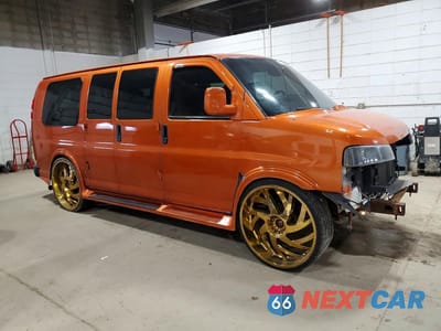 Czwarte zdjęcie samochodu z boku: 2006 CHEVROLET EXPRESS G1500 VIN:1GBFH15T561199453 - miniatura