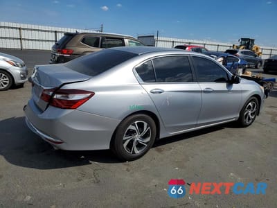 Trzecie zdjęcie samochodu z tyłu: 2016 HONDA ACCORD LX VIN:1HGCR2F37GA122540 - miniatura