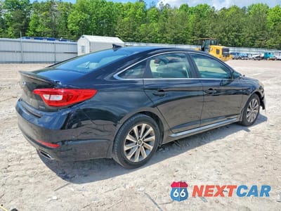 Trzecie zdjęcie samochodu z tyłu: 2017 HYUNDAI SONATA SPORT VIN:5NPE34AF9HH537827 - miniatura
