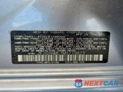 Zdjęcie 13 z 13 samochodu: 2021 SUBARU CROSSTREK LIMITED VIN:JF2GTHMC7M8239823 - miniatura