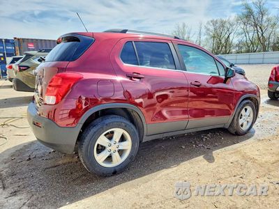 Trzecie zdjęcie samochodu z tyłu: 2016 CHEVROLET TRAX 1LT VIN:3GNCJPSB5GL261985 - miniatura
